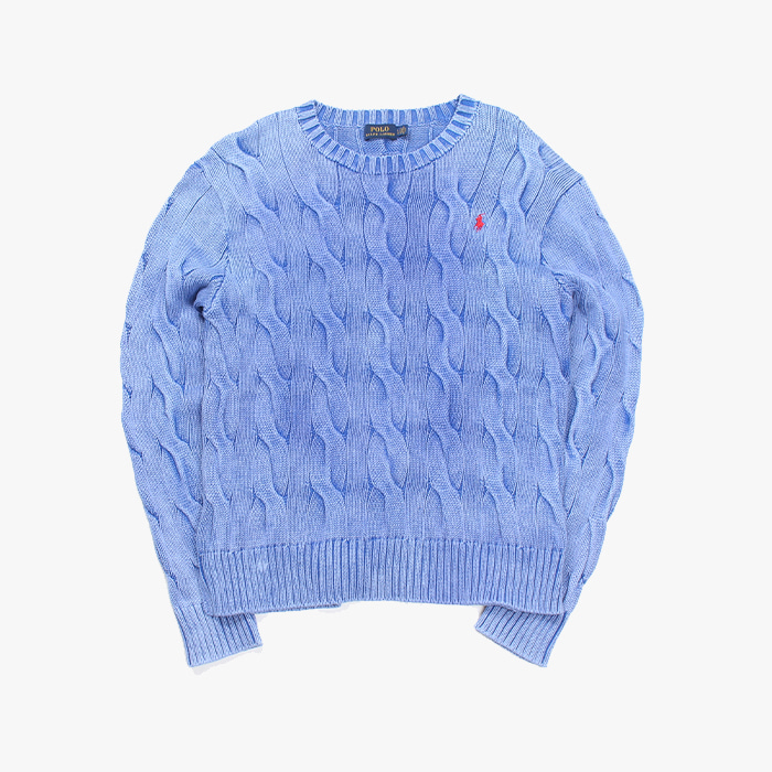 POLO &quot;Indigo Cable Sweater&quot;